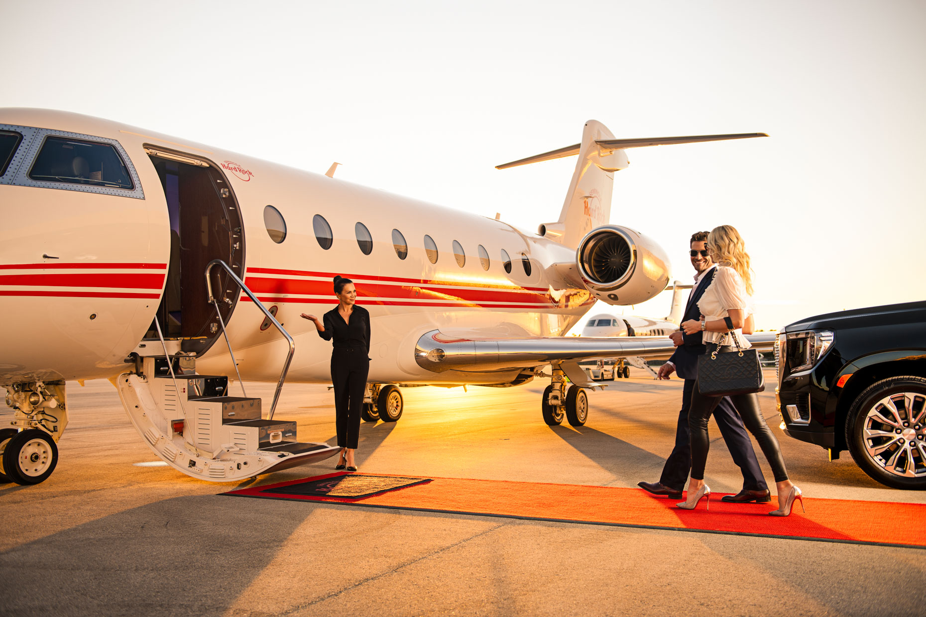 Private Jet Service with Hard Rock Hotel and Casino Hollywood Florida