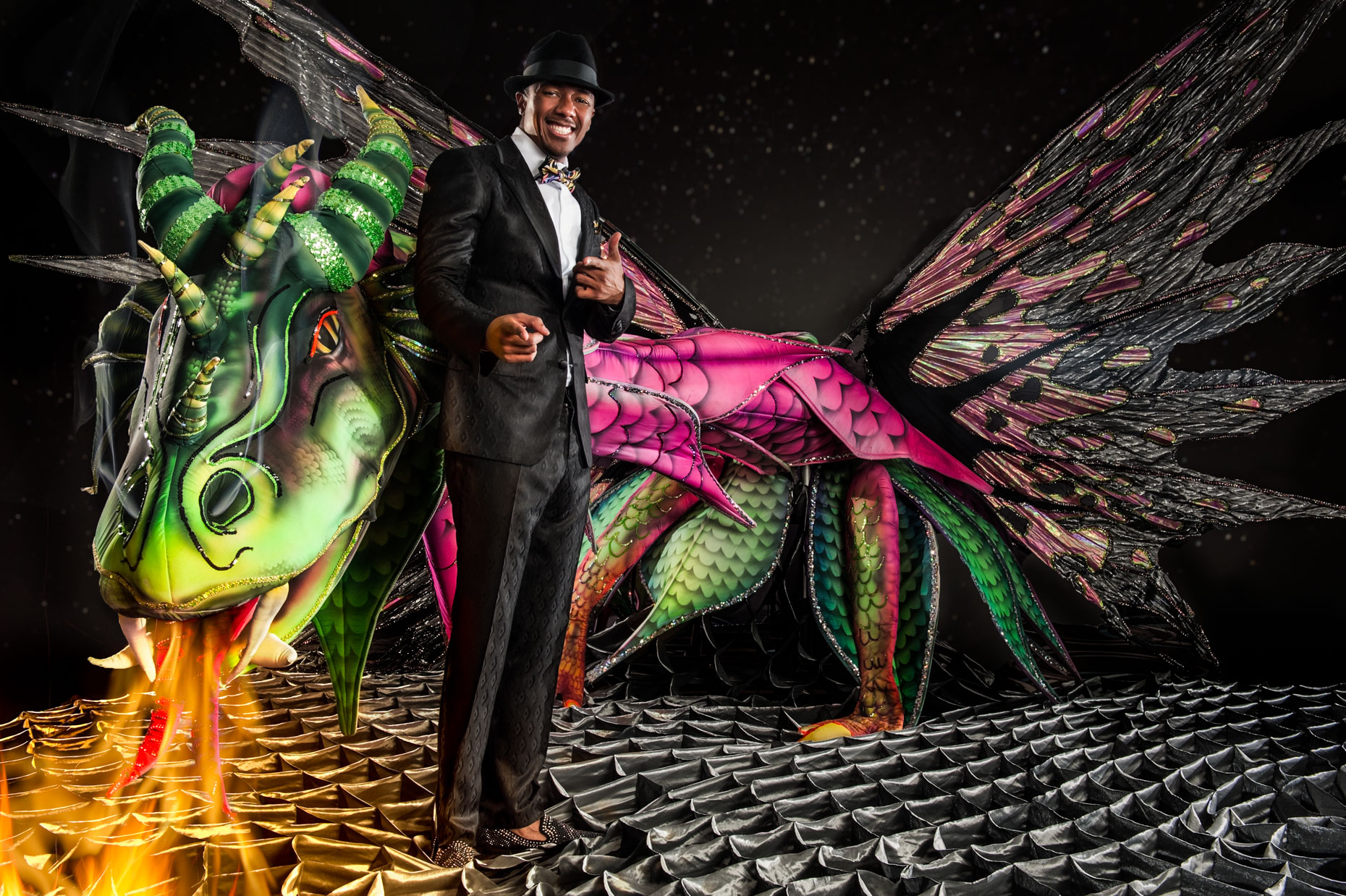 NickCannonattheFountainbleuHotelMiamiBeachforLasOlasLifestyleMagazineWinterfestEdition-3