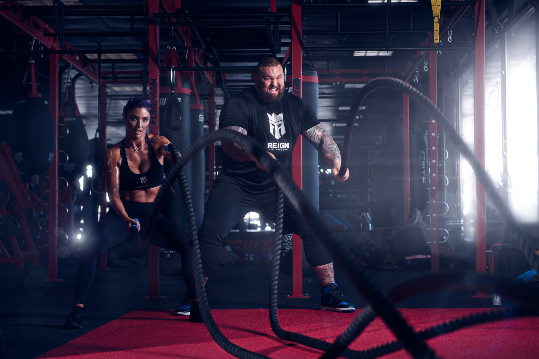 Reign Total Body Fuel - Energy Drink - Natalie Eva Marie - WWE - Thor Bjornson - World